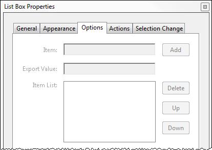 5. Click the Required field check box, if appropriate. 6. Click the All Properties link.