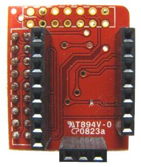 3.2 I2C Interface Example VTI adapter PCB VTI29631 does not support I2C use with CMR3000-D01 so to enable I2C