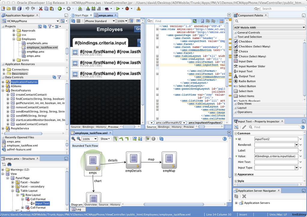 Flows Data Controls Packaging Deployment Debugging 10 Copyright 2012, Oracle and/or its