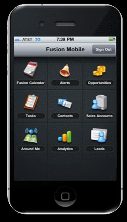 ADF Mobile Framework Mobile feature Features on Springboard Re-usable self contained module of an application Each