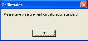 Calibration and Measurement Please make calibration before measurement.