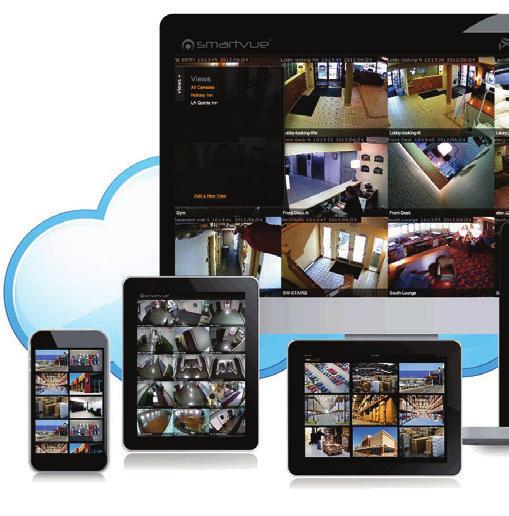 Cloudvue and Cloudvue Storage Cloudvue Cloud Powered Video Monitoring Cloudvue offers simple, secure, and costeffective video monitoring for up to thousands of servers and cameras from a single