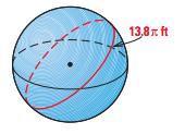 So, when the radius of a sphere doubles, the surface area does not double.