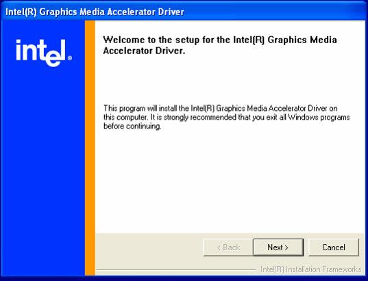3.4. VGA Driver Installation (Support Standard Resolutions & DVI / TV-Out) a.