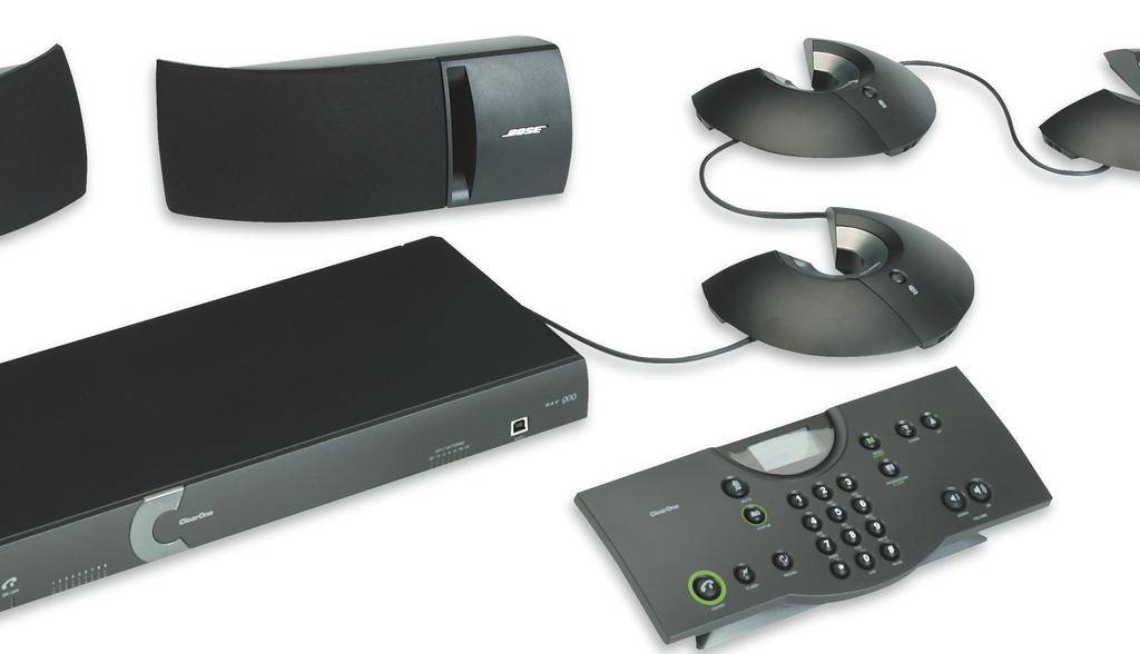 Podium 4 RAV (pronounced rave ) is a revolutionary audio conferencing system that features sophisticated audio technologies found in ClearOne s industry-leading professional product line, and is as