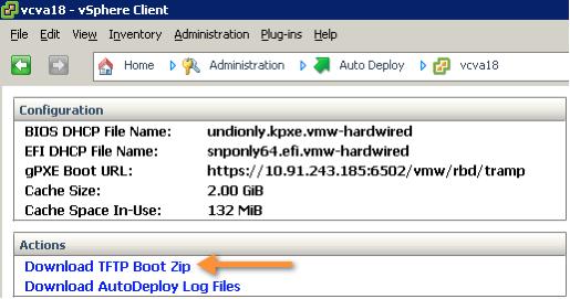 Auto Deploy Plug-in View If the Auto Deploy plug-in is not listed or is not enabled, verify that the installation was successful.