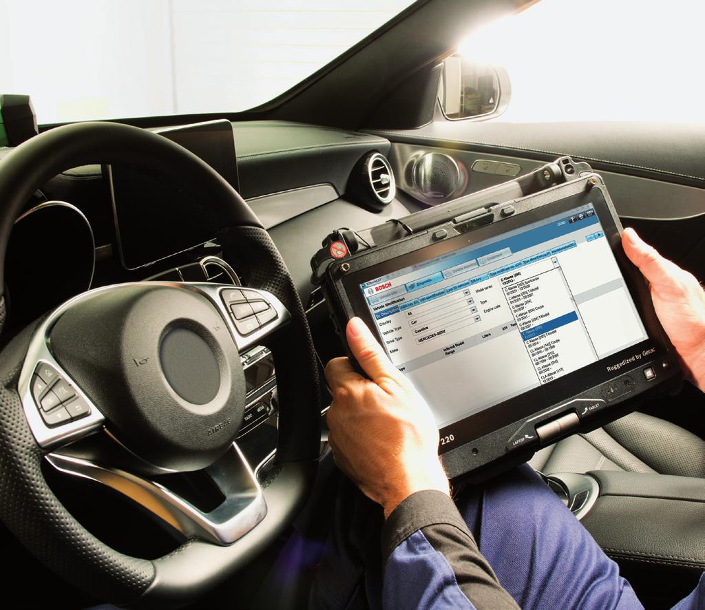 Always up to date with Bosch: Control unit programming as per Euro 5/6 Since 2009, the Euro 5/6 Standard requires vehicle manufacturers to make their technical repair information on their online