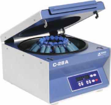 BOECO CENTRIFUGE C-28 A The non-refrigerated microprocessor-controlled C-28 A is the ideal benchtop centrifuge for performing daily routine tasks in doctors laboratories and small hospitals.
