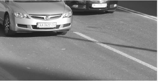 4 License plate width Solution: It seems that LP is well lit and readable by eye.