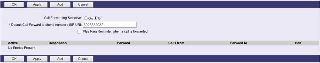 8. Call Forwarding Selective Automatically forward incoming calls to a different phone number when pre-defined criteria, such as the phone number, time of day or day of week, are met.