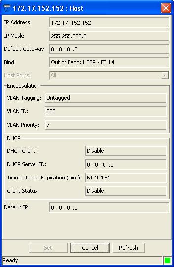 Chapter 6 Security Management User s Manual Figure 6-2. Host Dialog Box 3. Fill in the fields, as described in Table 6-1.