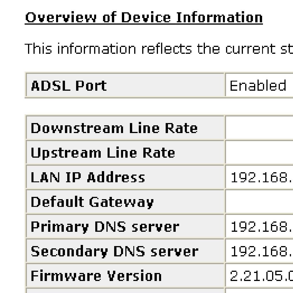 ADSL Router User Manual