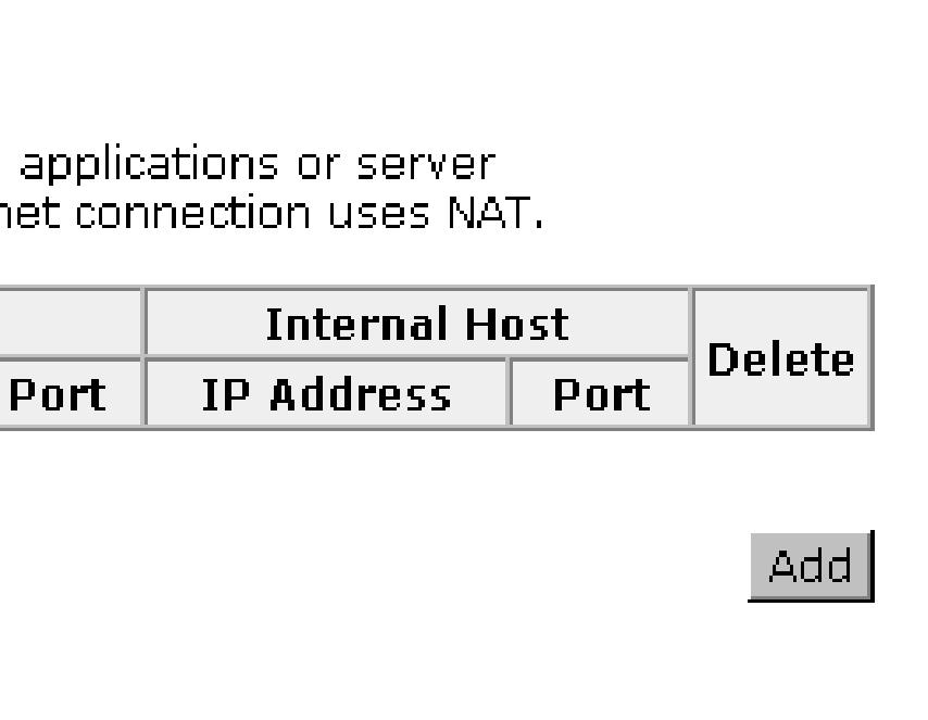 This address should be static, rather than dynamic, to make it easier for Internet users to connect to your Servers.