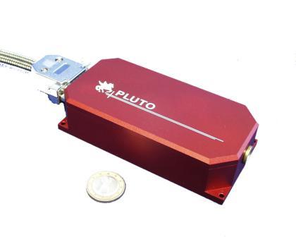 PEGASUS Solid state laser systems Linienlaser Diodenlaser Festkörperlaser PLUTO-F Low heat dissipation The diode pumped solid state laser system PLUTO-F is especially designed for applications, where