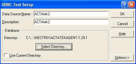 Files\Hectrix\ACTAtekAgent- 1.29.1) and click OK.
