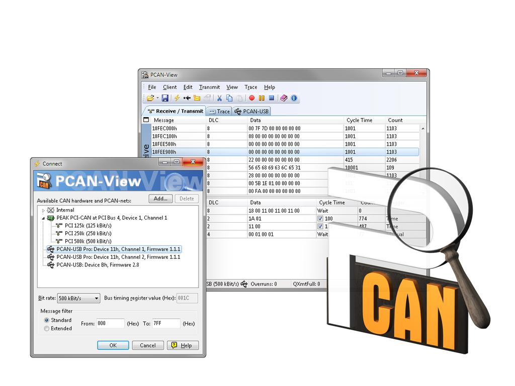 4 Software This chapter covers the provided software PCAN-View and the programming interface PCAN-Basic. 4.