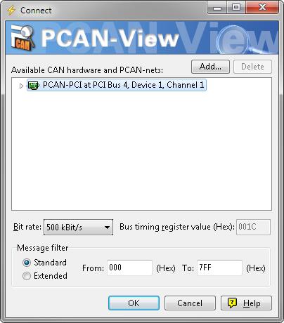 If you haven t installed PCAN-View together with the device driver, you can start the program directly from the supplied CD. In the navigation program (Intro.