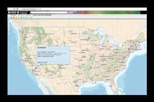 Homeland Security Geospatial Concept of () USGS - National Map Viewer (http://viewer. nationalmap.