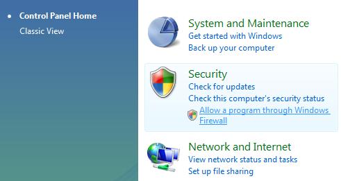 2. Installation To enable Windows Universal Plug & Play for Windows Vista When Network discovery is OFF, you cannot find the camera in the network using