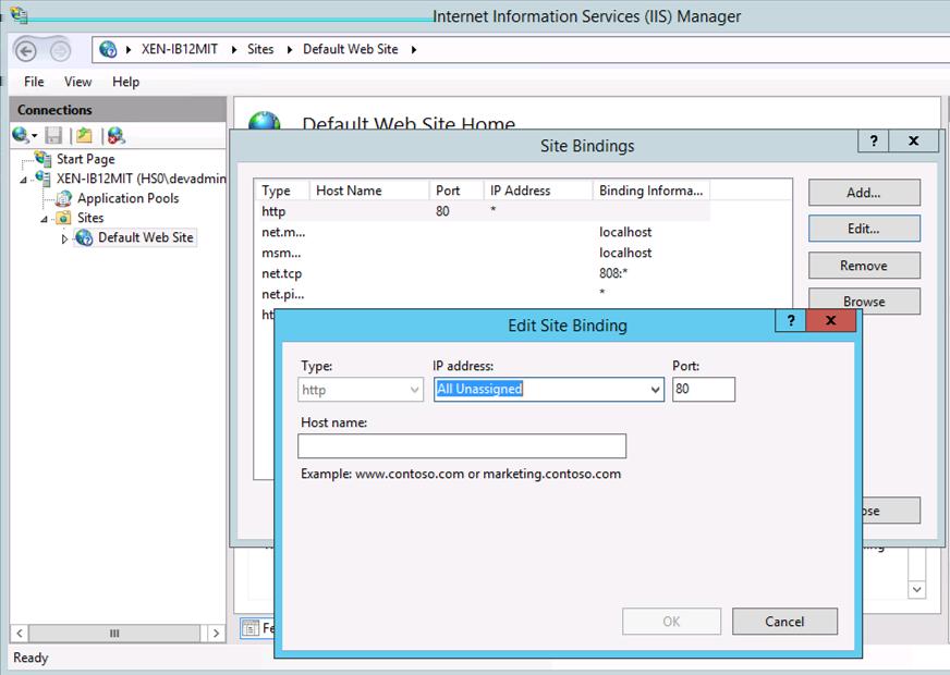 Setting Up Resources in VMware Identity Manager Configure an application pool. You can use the default application pool or create an application pool that is dedicated to Integration Broker.