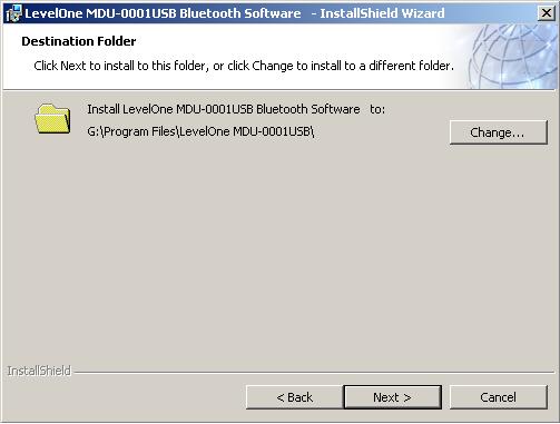 Figure 2-2: License Agreement Window The software default destination folder is located at C:\ Program Files \ LevelOne