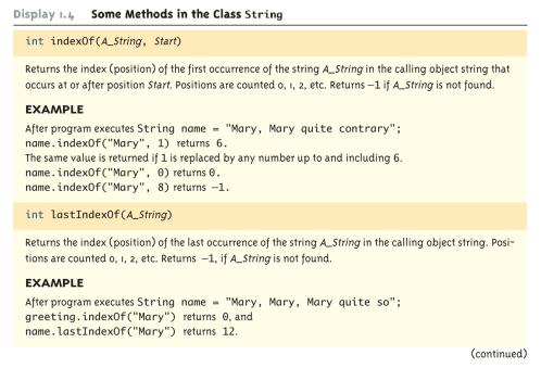 Class String (Part 6 of
