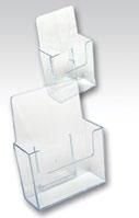 LITERATURE HOLDERS ACRYLIC Free Standing Literature Holders* EBH-8 Cost effective solution for displaying literature on shelves or countertops.