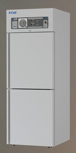 Laboratory refrigerators / freezers +4 / -20 Series Technical features has a minimum insulation of 70 mm made of HD Injected PU Foam. Standard porthole with cap (diam.