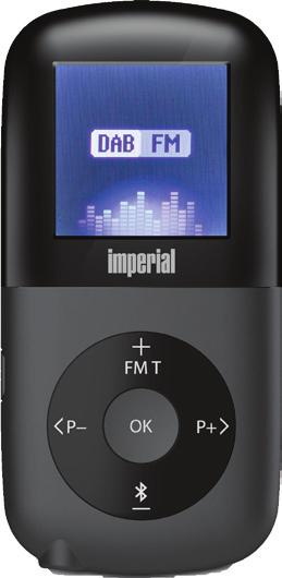 Mobile DAB+ radio devices IMPERIAL DABMAN 1 Portable DAB+/FM radio featuring Bluetooth and FM transmitter mode. Portable DAB+/FM radio Bluetooth (V. 2.