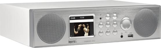 IMPERIAL DABMAN i450 Hybrid stereo radio featuring DAB+, FM and internet radio reception, DLNA/UPnP support and many user-friendly features, prepared for undermount installation - ideally suited for