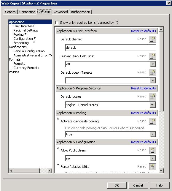 Administering the SAS Web Infrastructure Platform 4 Overview of Configuration Manager 65 Display 6.