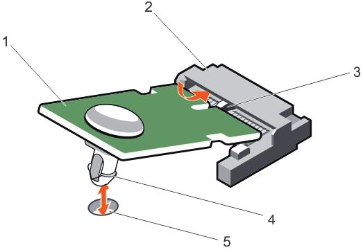 3. Press the plastic bolt until the bolt snaps into place. Figure 48.
