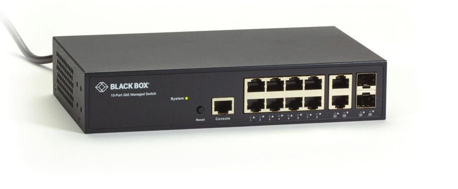 LGB1110A LGB1152A Product Data Sheet Gigabit Managed Ethernet Switch LGB1110A OVERVIEW The Gigabit Managed Ethernet Switches offer L2 features plus advanced L3 features such as Static Route for