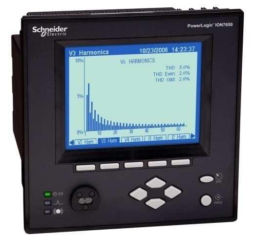 PowerLogic ION7550/ION7650 power and energy meters Advanced, high visibility meters with Class 0.