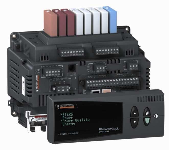 PowerLogic CM4000 series power and energy meters High-performance digital instrumentation with data acquisition and control capabilities, email on alarm, and an embedded web server Up to 64 MB