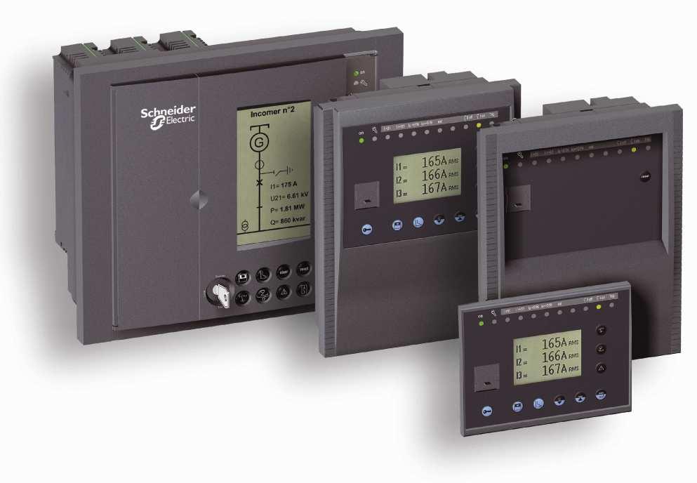 Sepam protective relays Compact, easily installed digital protective relays for various voltage levels in utility substations, industrial and