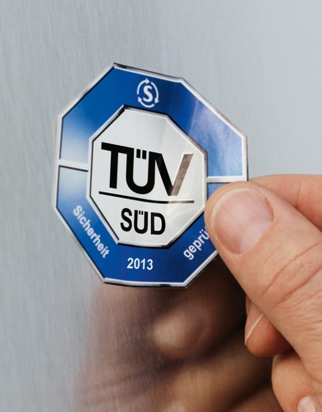 Our asset. Your advantage. TÜV SÜD: A brand synonymous with quality and safety.