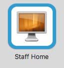 Double-click the Staff/Student Home icon to load your college