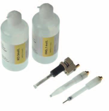 Electrode kits for CVS CVS electrode equipment with 1 mm platinum electrode for Professional CVS instruments (6.5339.