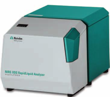 NIRS XDS RapidLiquid Analyzer NIR XDS technology guarantees simple utilization and effortless method transferability Uses standard quartz cuvettes and disposable vials Temperature controlled analysis