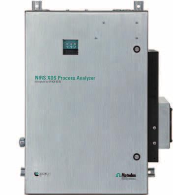 NIRS XDS Process Analyzers SingleFiber Direct inline measurement yields real-time analysis and data availability in seconds Interface made of simple optical fiber optimized for process streams, as
