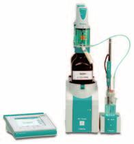 906 Titrando (2.906.0020) High-end titrator for use with intelligent electrodes itrodes with built-in buret drive dynamic (DET), monotonic (MET) and endpoint titration 906 (SET), enzymatic Titrando