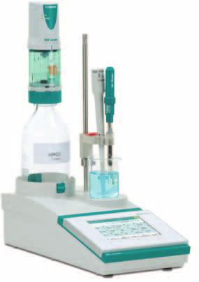 Potentiometric titrators Ti-Touch 916 Salt Ti-Touch (2.916.2010) Reduce to the max this is the 916 Ti-Touch s concept.