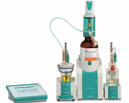 Introduction to Karl Fischer titration Karl Fischer water determination is one of the world s most frequently applied laboratory methods.