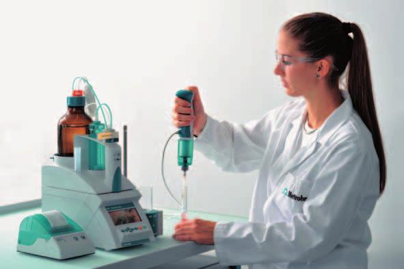 Dosing, pipetting and manual titration The Dosimats at a glance 876 Dosimat plus 876 Manual Titrator plus 865 Dosimat plus Steps per cylinder volume 10 000 Pulses 10 000 Pulses 10 000 Pulses Printer
