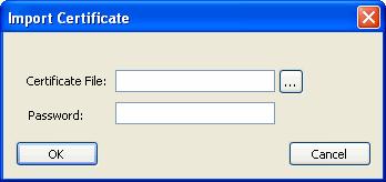 5. In the Advanced window, configure the client certificate that the gateway will present to the proxy on behalf of the phones.