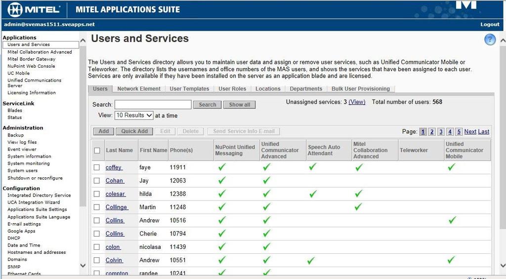 Introduction Consolidated Configuration and Administration Administrators can enter the system configuration and administration settings for all the applications in a single web-based interface.