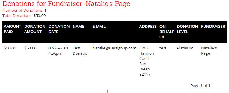P a g e 51 Frm the EDIT FUNDRAISER page, the fundraiser has access t: Change the Fundraising Page name Update the fundraising gal (if a minimum fundraising amunt was require fr the race, the system