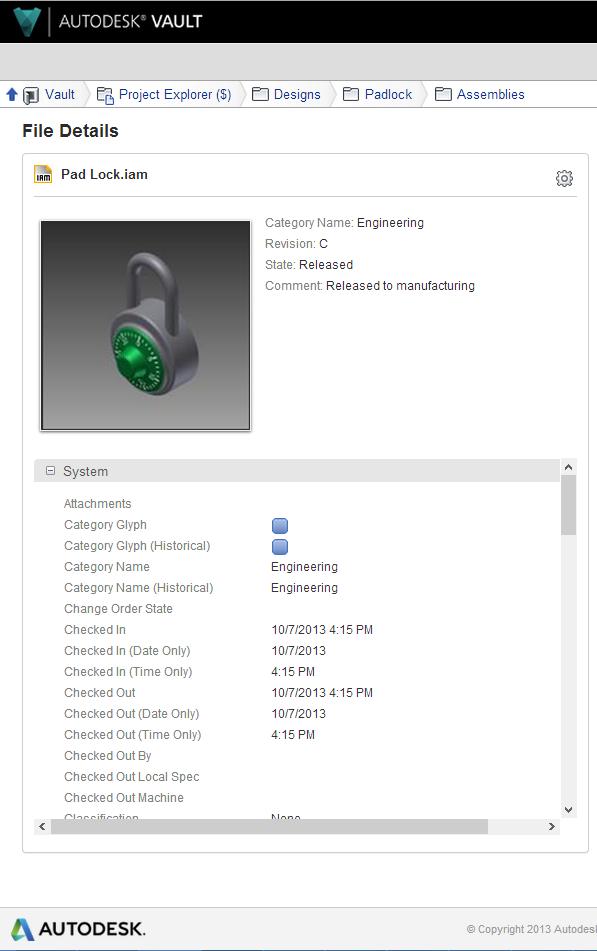Thin client New interface Project Explorer View files, items, and folders Aligns with Vault