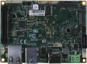 Single Gigabit Ethernet Support HDMI 1.4b, edp for Display BIO Reserved (Optional) USB 3.0 x 2, USB 2.0 x 2, SATA 6.0Gb/s x 1 M.2 B Key (2280) x 1, M.